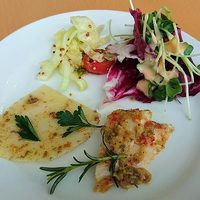 カフェトスカ - Cafe Tosca ＠THE YOKOHAMA BAY HOTEL TOKYU 前菜1皿目 旬の食材の筍がポイント