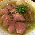 麺庵ちとせ - 味玉叉焼　塩（大盛）　＠1,250円（税込）