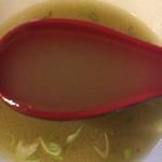 麺庵ちとせ - 濃厚な旨味のスープ。粟国の塩、しょっつる、白たまりを使用。