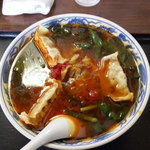 満州ニラら～めんの店 さかえや - 満州ニラギョウザラーメン（中）