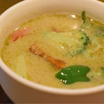 CONROW - グリーンカレー＆ガイヤーン@税込900円　のグリーンカレー