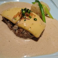 旬菜ステーキ処 らいむらいと - ランチ チーズハンバーグ200g1380円