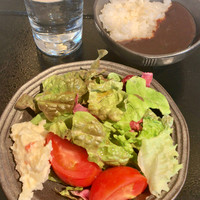 レストランI；caza - 朝食:おばんざいブッフェ(外来:¥2,300) サラダ、カレー盛り付け例