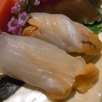 くろぎ - おつくり（白身雲丹巻）（'11/1）