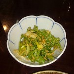 あそび割烹 さん葉か - 春菊のごま和え