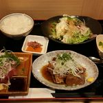 食彩一番 - 初カツオの葱まみれとブリ大根