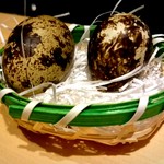 南青山 七鳥目 - 普通のウズラとエルフランス