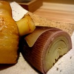 南青山 七鳥目 - 筍焼き