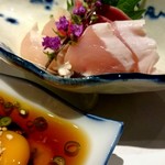 南青山 七鳥目 - 松風地鶏のお造り