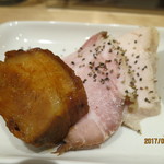 麦の道 すぐれ - 美味しいチャーシューが3種