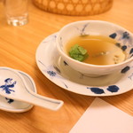 料亭 やまさ旅館 - すっぽんのスープ