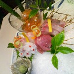 汐彩 - お刺身５点盛り