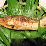 天然鮎の塩焼き