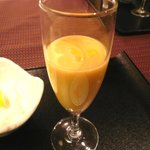 王ヶ頭ホテル - とうもろこしのスープ