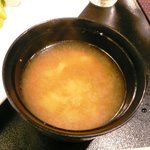 王ヶ頭ホテル - お味噌汁