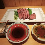 千真野 - 門崎丑（かんざきうし）のタタキ