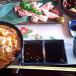 梟亭 - ＜1月＞DX炭火焼＆親子丼御膳