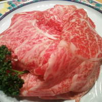 札幌焼肉 和牛いしざき - 霜降りのしゃぶ刺し