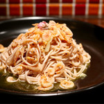 Magokura - 桜海老のペペロンチーノおそば