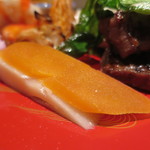 日本料理 幸庵 - 、からすみ筍アップ