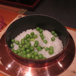 日本料理 幸庵 - 豆御飯アップ