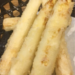 食楽処 あ - ホワイトアスパラの天ぷら