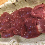 食楽処 あ - 地鶏のレバ刺し