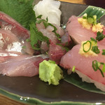 食楽処 あ - 関あじのお刺身、たたき、お寿司