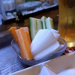 灯 - 野菜スティック