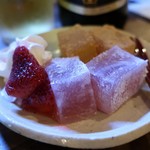 灯 - わらび餅少々