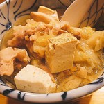 鶏ぃん - 鶏釜飯のひつまぶし風