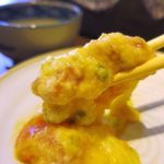 裏天満 こばち屋 - 伊勢赤鶏とろろユッケ