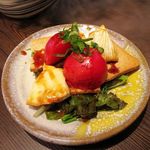 裏天満 こばち屋 - 炙り照り焼きカマンベールバゲット添え