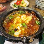 裏天満 こばち屋 - 鰹薫る海鮮おこげ餡かけ