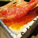 裏天満 こばち屋 - 黒毛和牛の炙りニクラちょい丼