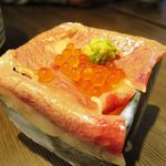 裏天満 こばち屋 - 黒毛和牛の炙りニクラちょい丼