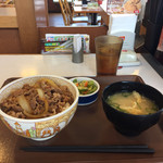 すき家 - 牛丼  おしんこセット