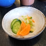 とんかつあさくら - お新香