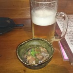 創作居酒屋 楽蔵人 - 料理写真:★2016/12/10 17:00訪問　生ビール