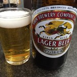 はりまや - キリンラガー中瓶税込350円