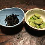 鷹匠壽 - 突き出し