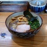 らーめん侘助 - 醤油らーめん+メンマ増し