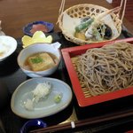 今月の蕎麦膳　1,500円（2010.11）