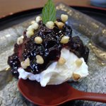 一郷庵 - デザートのヨーグルト