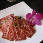 一匠 - ２２００円の一番高いランチのお肉