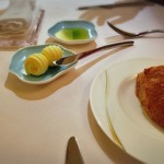 Chez mura bleu Lis - バケット　バター　オリーブオイル