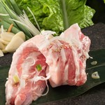 本格焼肉 カンゲン - 山形豚の厚切りサムギョプサル