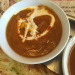 Arimaharu - えびカレーはマイルドで食べやすい。