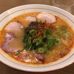 坦々そば叉焼トッピング