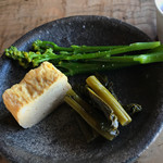 そば舎 あお - お通し